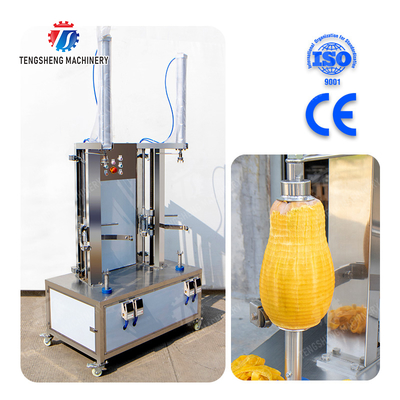 papaya chieh-qua pumpkin wax gourd pineapple Vegetable Vertical double cutter peeling machine processing production