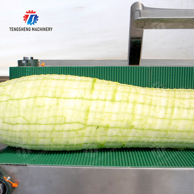 Large winter melon peeling machine papaya chieh-qua pumpkin wax gourd pineapple watermelon Hami Melon processing production Peeling & polishing