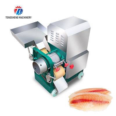 Stainless Steel Mackerel Fish Meat Picker To Thorn Separator Hot Fish Processing Machine