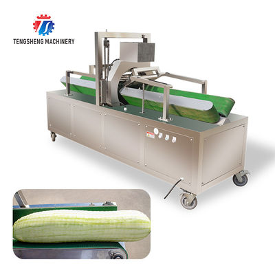 350KG 2.2KW Large wax gourd conveyor belt type peeler Horizontal wax gourd peeler supply planer