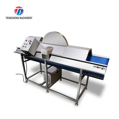 Stainless Steel Vegetable Processing Machine 1.1KW Fruit Cutting Halt Machine