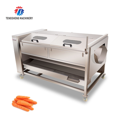 380KG 1.5KW The whole network selling large cleaning machine wavy yam cleaning machine potato cleaning machine