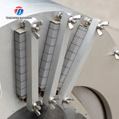300KG/H Commercial Vegetable Cutter Ginger Potato Garlic Shredder